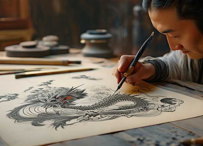 画龙点睛成语故事百科（画龙点睛成语故事百科图片）