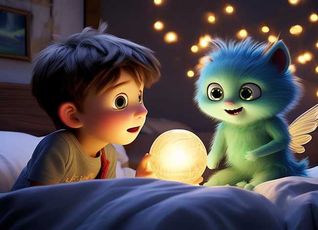 儿童妖怪睡前故事 - 睡前故事妖怪和男孩 儿童妖怪睡前故事 - 睡前故事妖怪和男孩