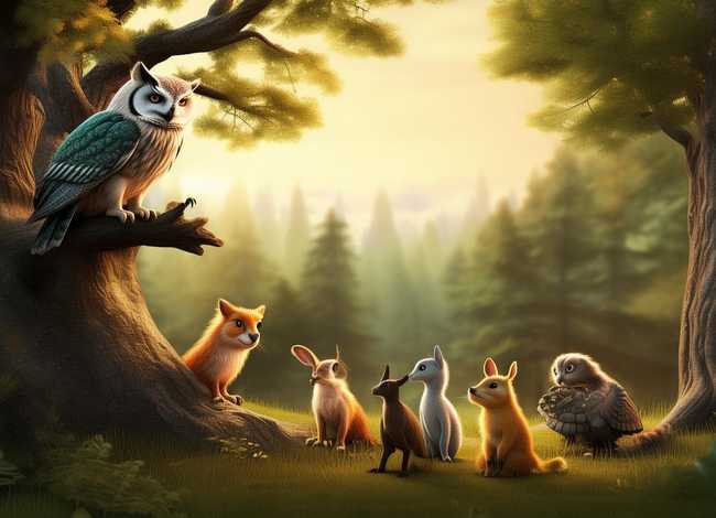 寓言故事的作文儿，寓言故事作文儿300字的