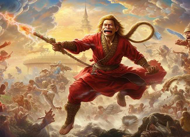 孙悟空大闹天宫故事完整版，孙悟空大闹天宫故事完整版名著