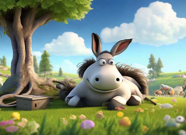懒惰的驴子儿童故事（幼儿故事懒惰的驴子）
