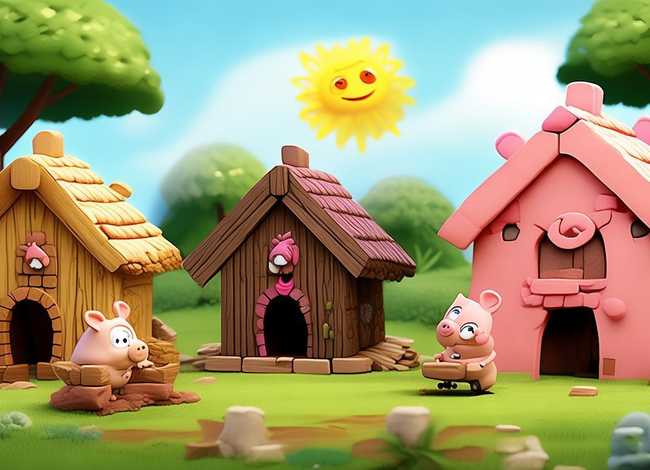 幼儿故事表演；幼儿故事表演三只小猪