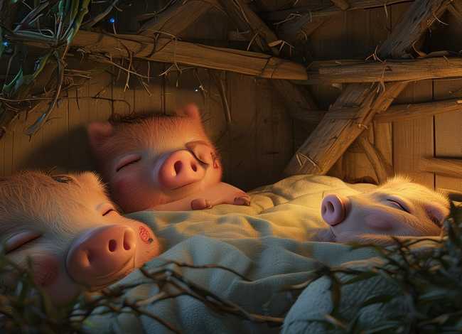 三只小猪故事大全，三只小猪故事大全 睡前故事