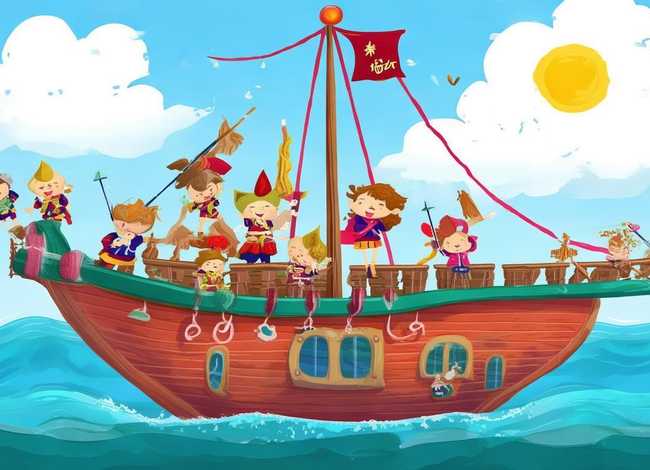 儿童海盗故事书（海盗船幼儿故事）