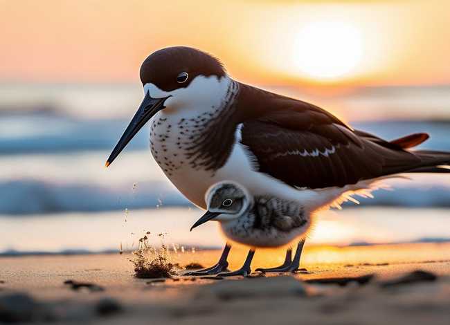 鹬妈妈和鹬宝宝的故事（鹬妈妈和鹬宝宝的故事完整版）