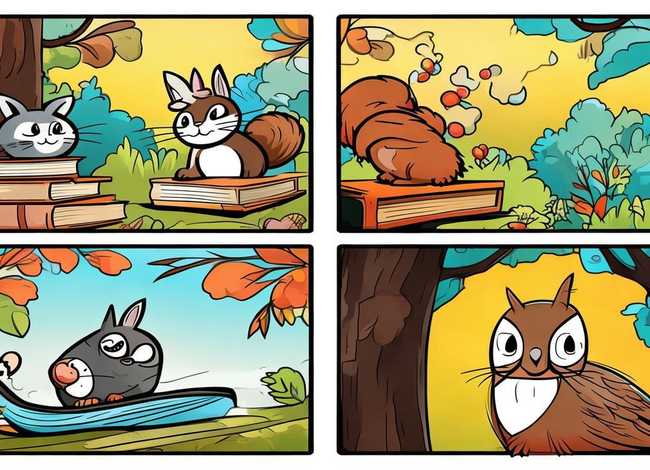 四格故事画大全（四格故事画大全怎么画）