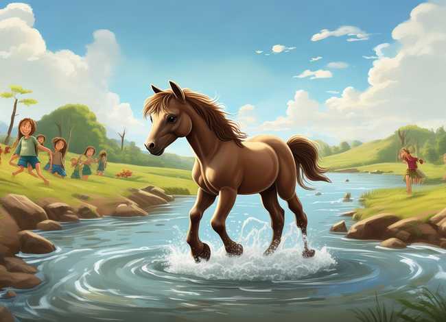 小马过河儿童故事 小马过河 幼儿故事 小马过河儿童故事 小马过河 幼儿故事