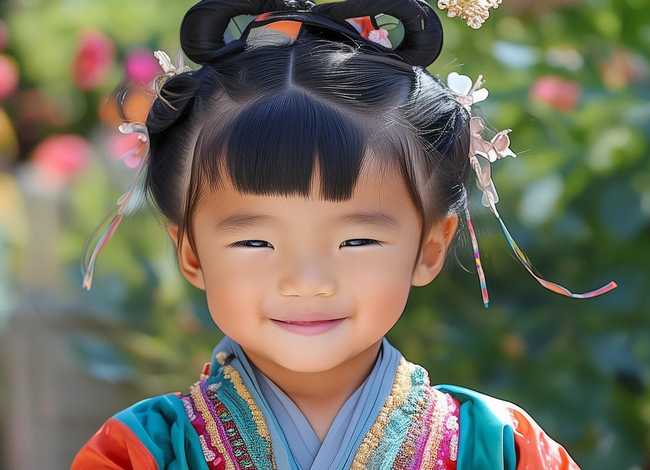 汉服 发型 儿童、汉服 发型 儿童男