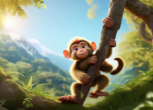 小猴上山故事 小猴子上山的故事怎么讲