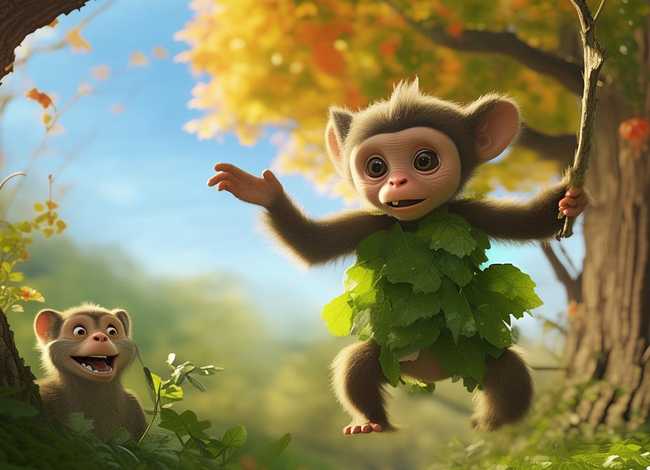 贝瓦故事小猴子下山（贝瓦故事小猴子下山+狼和小羊）