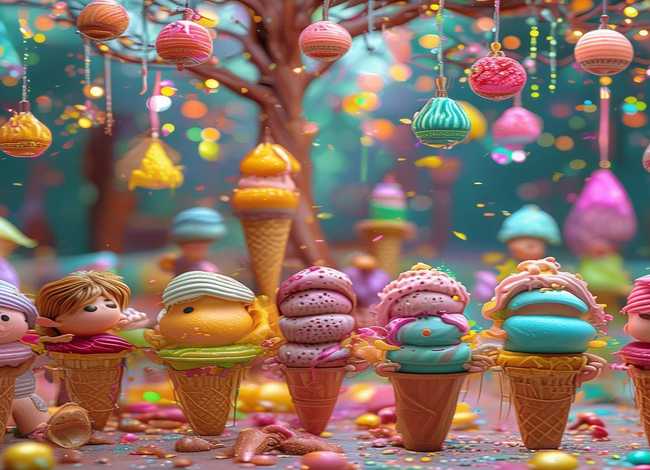 冰淇淋故事儿童故事，冰淇淋幼儿故事