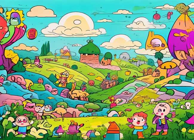 儿童漫画故事图片大全（儿童漫画绘本图片大全）
