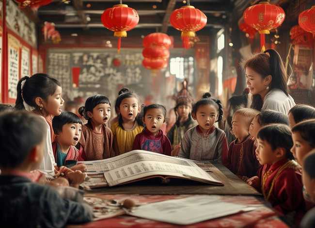 儿童国风故事口才课、少儿口才课讲故事