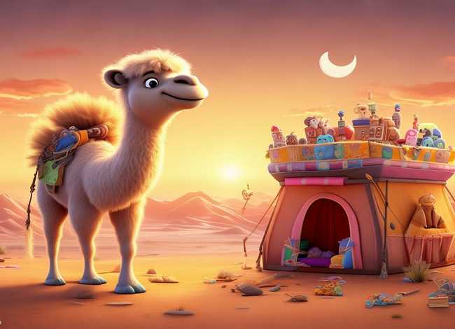 儿童睡前故事骆驼，关于骆驼的睡前故事