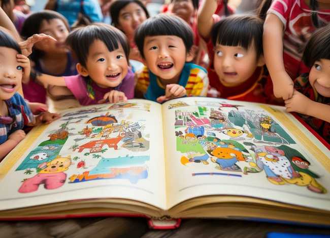 成语故事儿童画课件；成语故事的画 简单