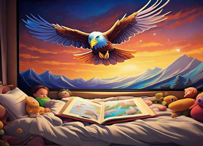 老鹰的故事3-6岁儿童睡前故事 - 关于老鹰的睡前故事