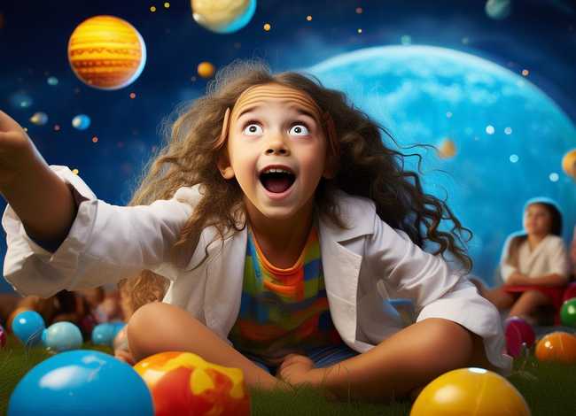 六岁女童的科学故事 - 六岁女孩讲的故事