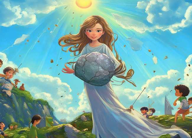 女娲补天的故事儿童版800字，女娲补天的故事文字版