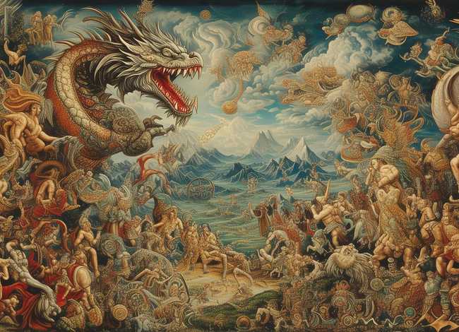 古代神话故事绘画作品;古代神话故事绘画作品大全 古代神话故事绘画作品;古代神话故事绘画作品大全