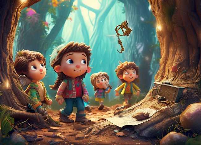 探险故事儿童简笔画 - 探险故事简写 探险故事儿童简笔画 - 探险故事简写