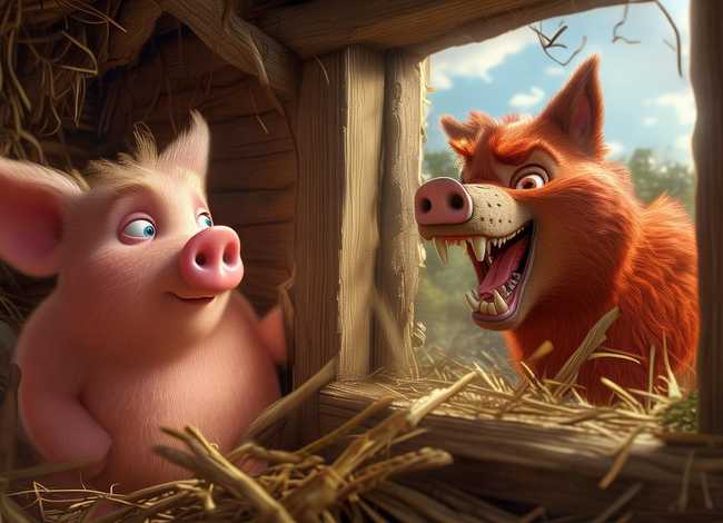 儿童故事三只小猪英文版 三只小猪英文版故事简版