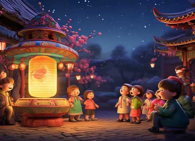 儿童元宵节故事书、元宵节故事幼儿园