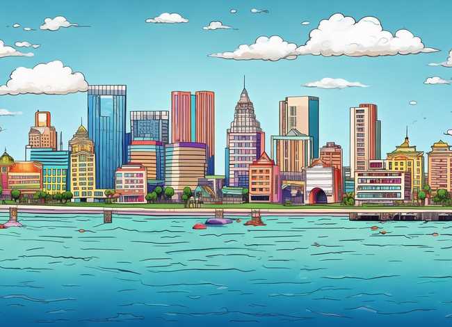 儿童手绘青岛图片 - 儿童手绘青岛图片高清