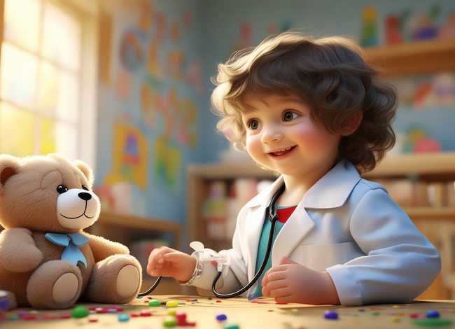 儿童故事书医生 幼儿故事小医生
