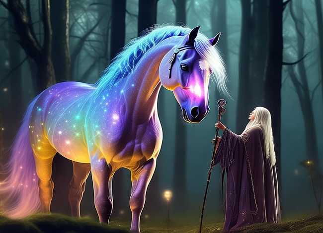 魔法师的马的故事 - 魔法师的马的故事简介