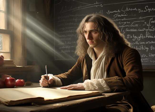 牛顿的故事数学（牛顿的数学故事100字左右）