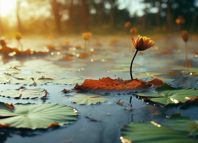 莲的古诗词、残荷枯莲的古诗词