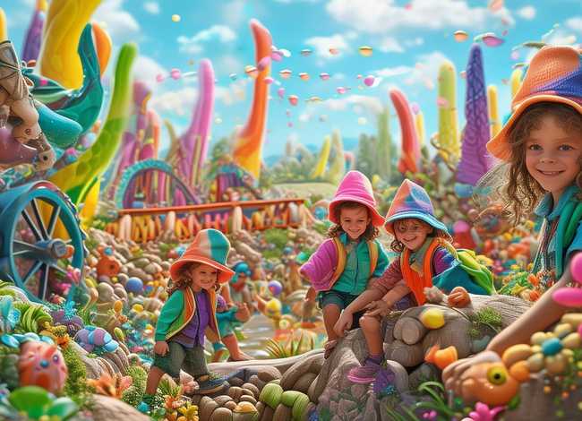 儿童 探险，儿童探险乐园