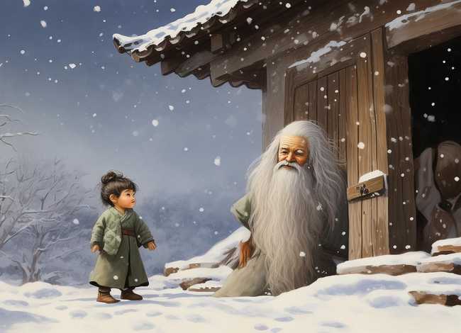 程门立雪儿童故事获奖视频 - 讲程门立雪故事视频