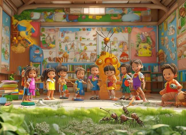 蚂蚁的故事绘本幼儿园、蚂蚁的故事绘本幼儿园版