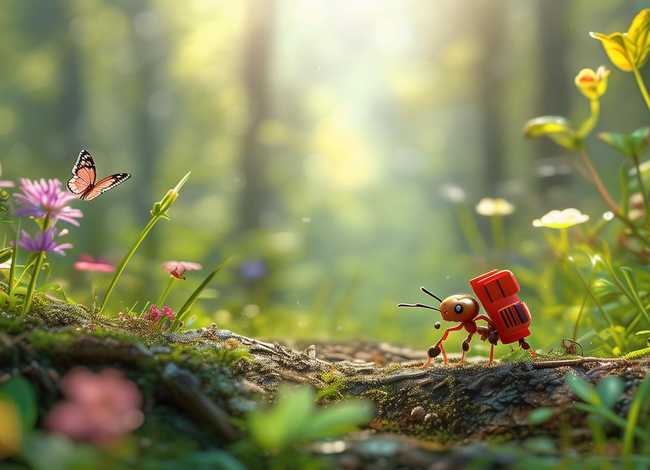 儿童故事小蚂蚁找春天（小蚂蚁找春天的故事）