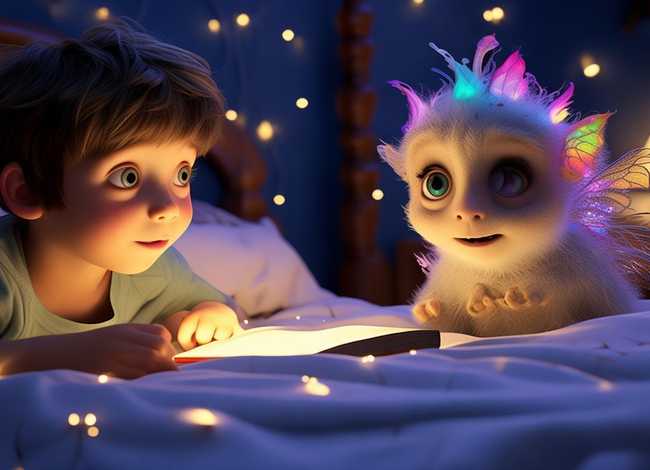儿童妖怪睡前故事 - 睡前故事妖怪和男孩 儿童妖怪睡前故事 - 睡前故事妖怪和男孩