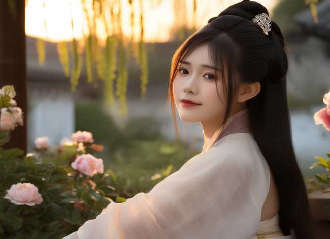 配汉服的简单发型、配汉服的发型简单教程