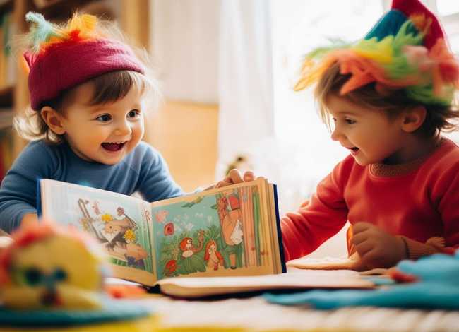 儿童双人故事，双人幼儿故事表演