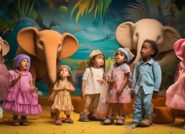 大象儿童故事表演、大象的故事幼儿