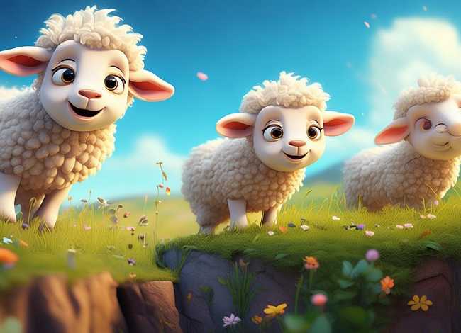 儿童故事三只小羊视频播放、幼儿故事三只小羊视频