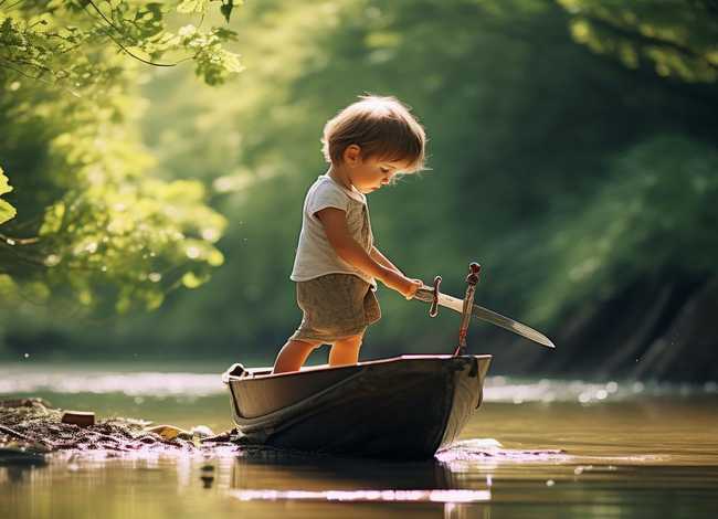 刻舟求剑少儿故事；刻舟求剑幼儿故事