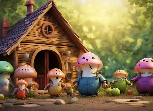 儿童绘本有声故事蘑菇、蘑菇幼儿园绘本故事教案