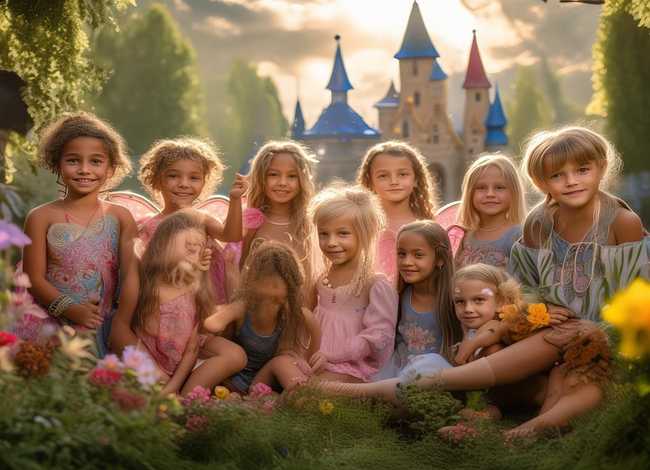 儿童摄影童话故事；童话儿童摄影机构