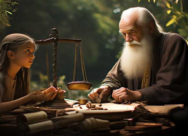 成语故事简单绘画；成语故事简单绘画一言九鼎