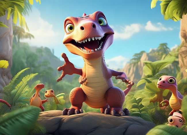 儿童霸王龙故事动画；霸王龙讲故事动画片
