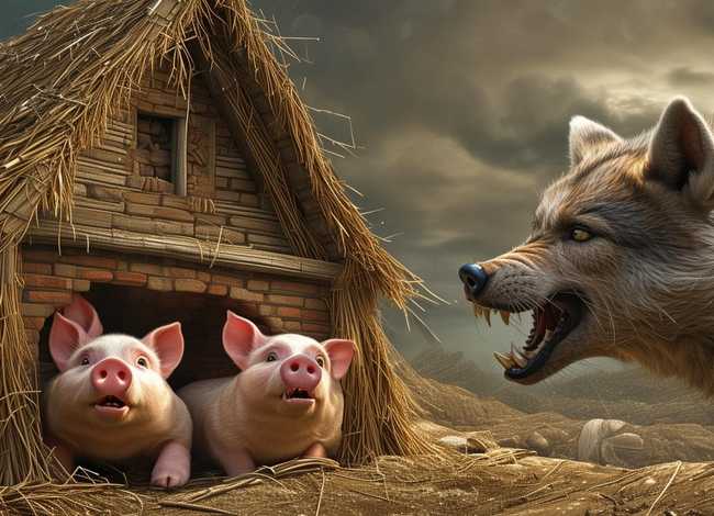 三只小猪的简单故事 三只小猪的简单故事50字