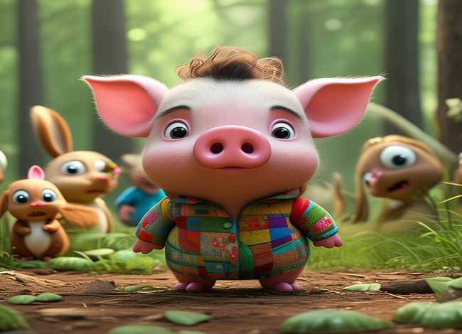 儿童故事 小猪没礼貌、没礼貌的小猪故事