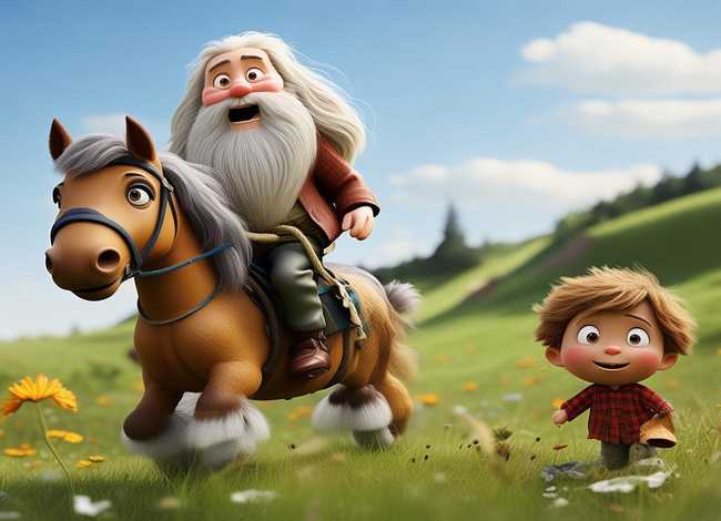 塞翁失马的故事儿童版无字幕，播放塞翁失马的故事