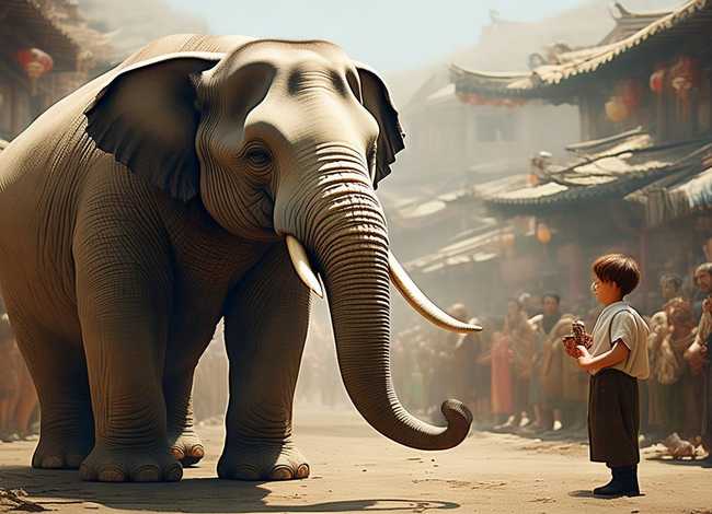 曹冲称象故事绘本图片、曹冲称象故事绘本图片简单