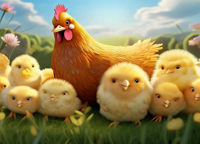 小鸡的故事儿歌，小鸡的故事儿歌视频